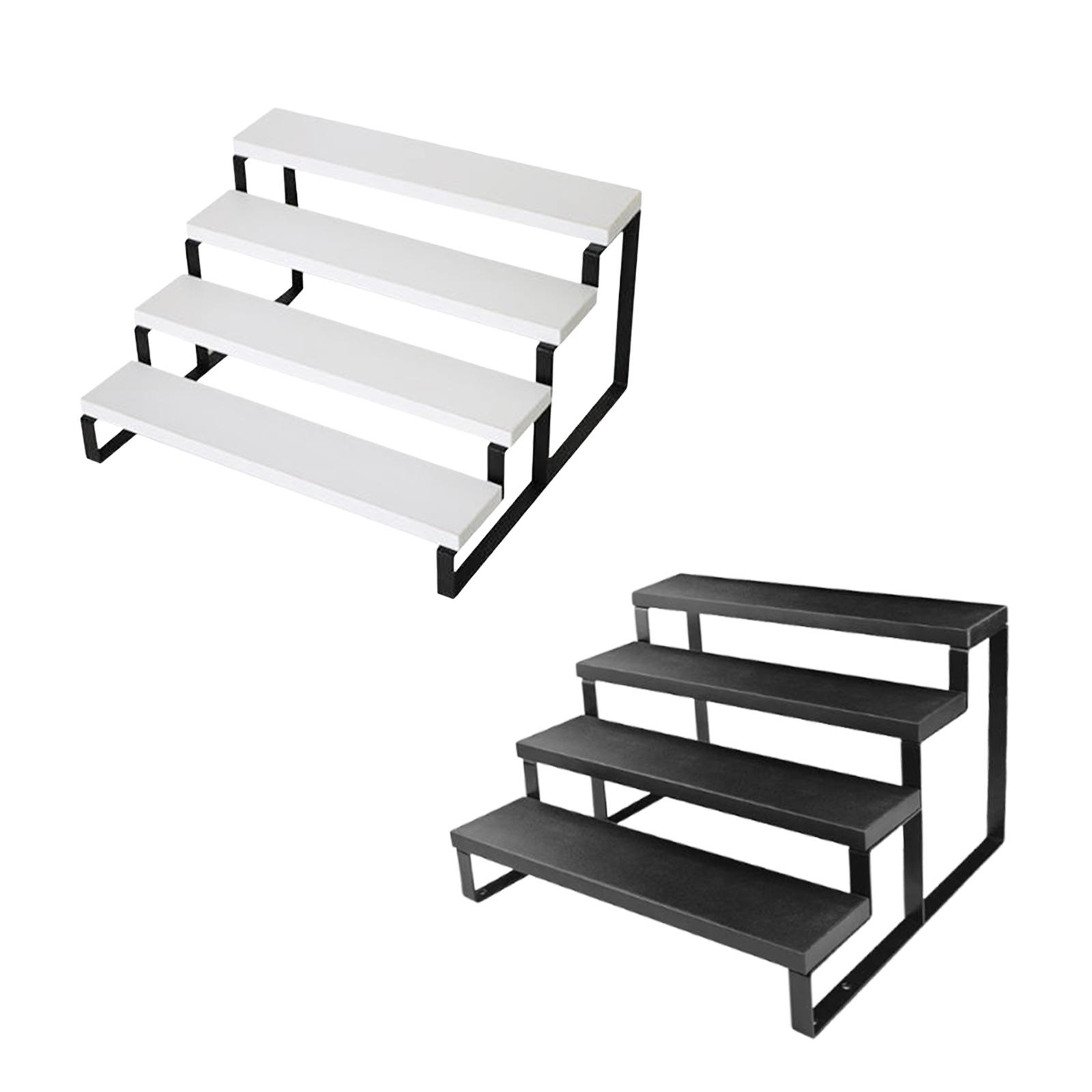 Display Risers Set - ชั้นวางของ 4 ชั้น ทำจากเหล็ก สำหรับวางน้ำหอม เครื่องสำอาง
