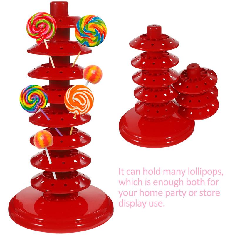 Pop Display Shelf - Multi-Tier Lollipop Stand PopฉัตรLollipopผู้ถือปรับLollipop Display Rack