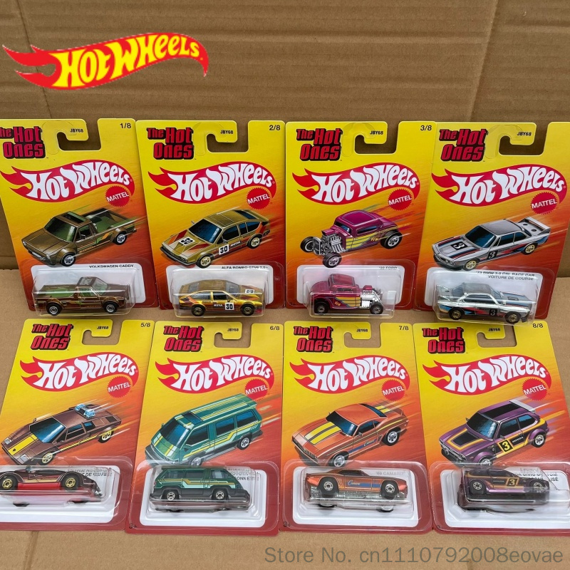 Mattel Toy Hot Wheels - รถโมเดลฮอตวีลส์ ชุดฮอตวันส์ มิกซ์ 1/64 JBY68 ผลิตจากโลหะผสม