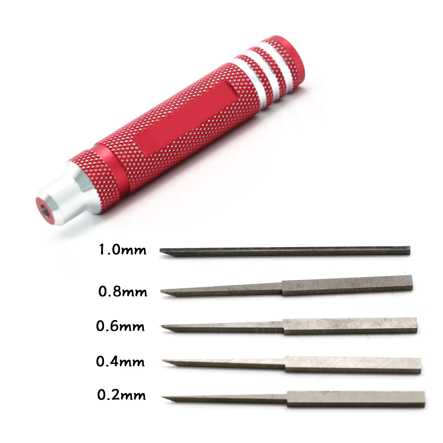 Tamiya Model Paint Set - เครื่องมือแกะสลัก Prime Model Scriber พร้อมใบมีด สำหรับงานเรซิน
