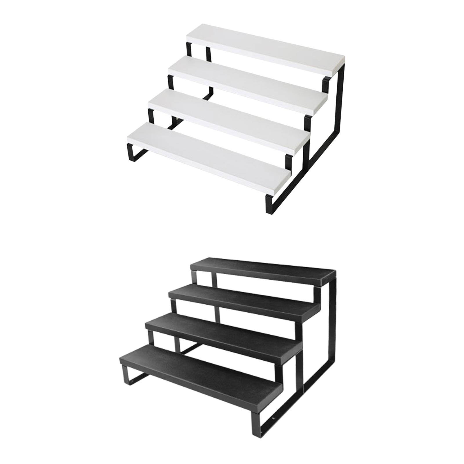ชั้นวางของ 4 ชั้น ทำจากเหล็ก ส - Display Risers Set บทวิจารณ์และราคา