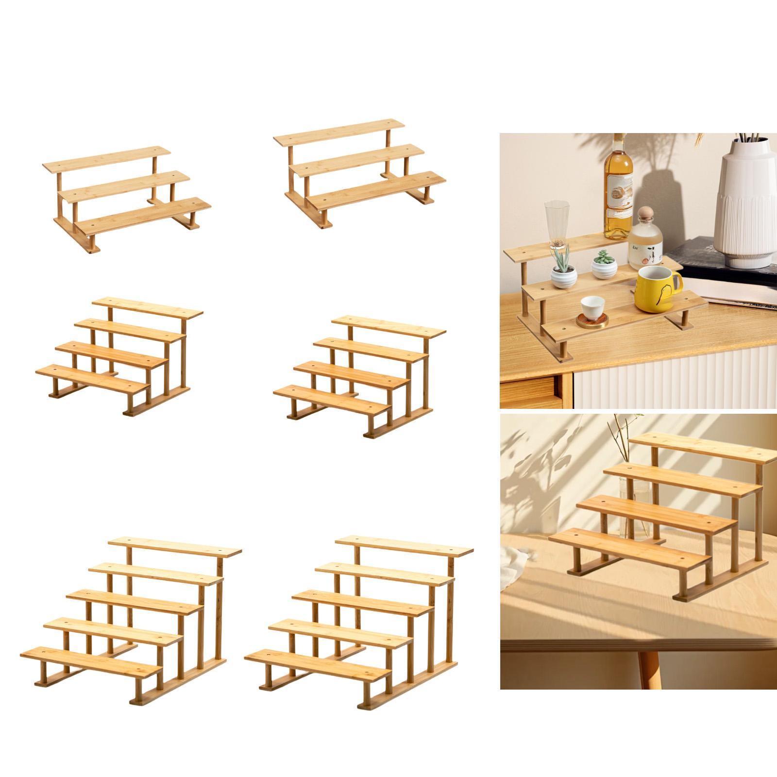 ชั้นวางโชว์เครื่องประดับไม้ ชั - Display Risers Set บทวิจารณ์และราคา