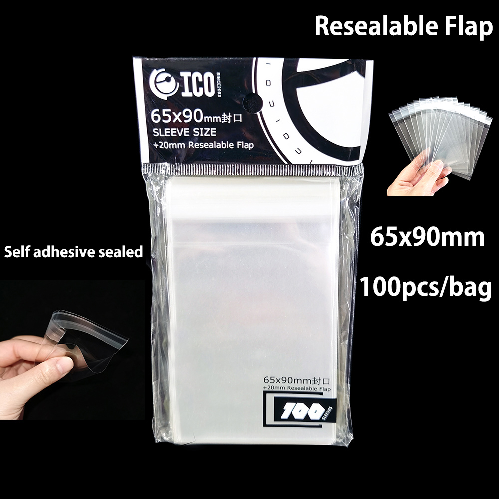 100 ชิ้น/แพ็คคุณภาพสูงโปร่งใสก - Card Penny Sleeve บทวิจารณ์และราคา