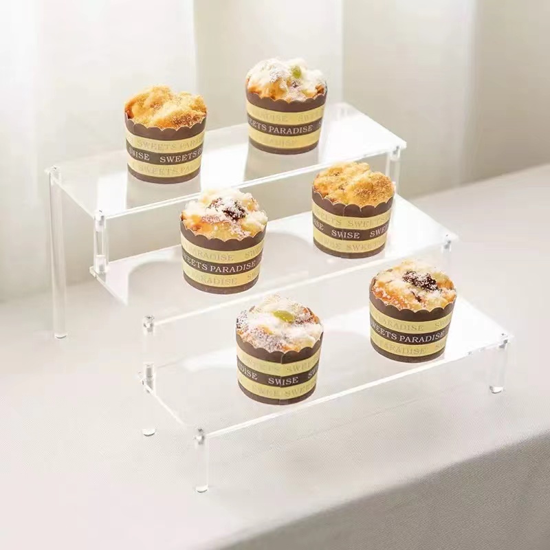 แท่นอะคริลิคใสสำหรับวางฟิกเกอร - Display Risers Set บทวิจารณ์และราคา