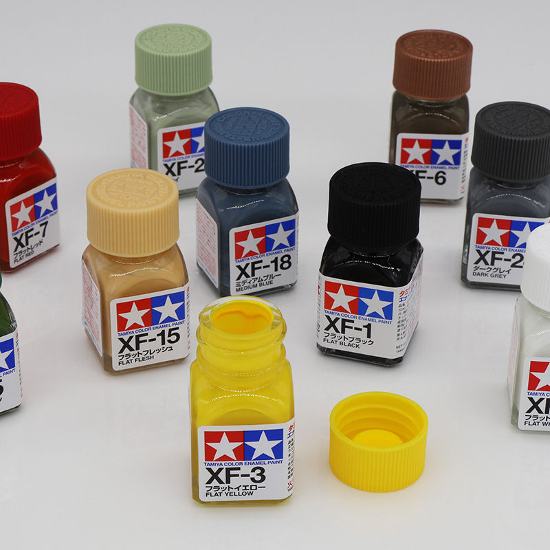 Tamiya โมเดลการสูญเสียสีเคลือบ - Tamiya Model Paint Set บทวิจารณ์และราคา
