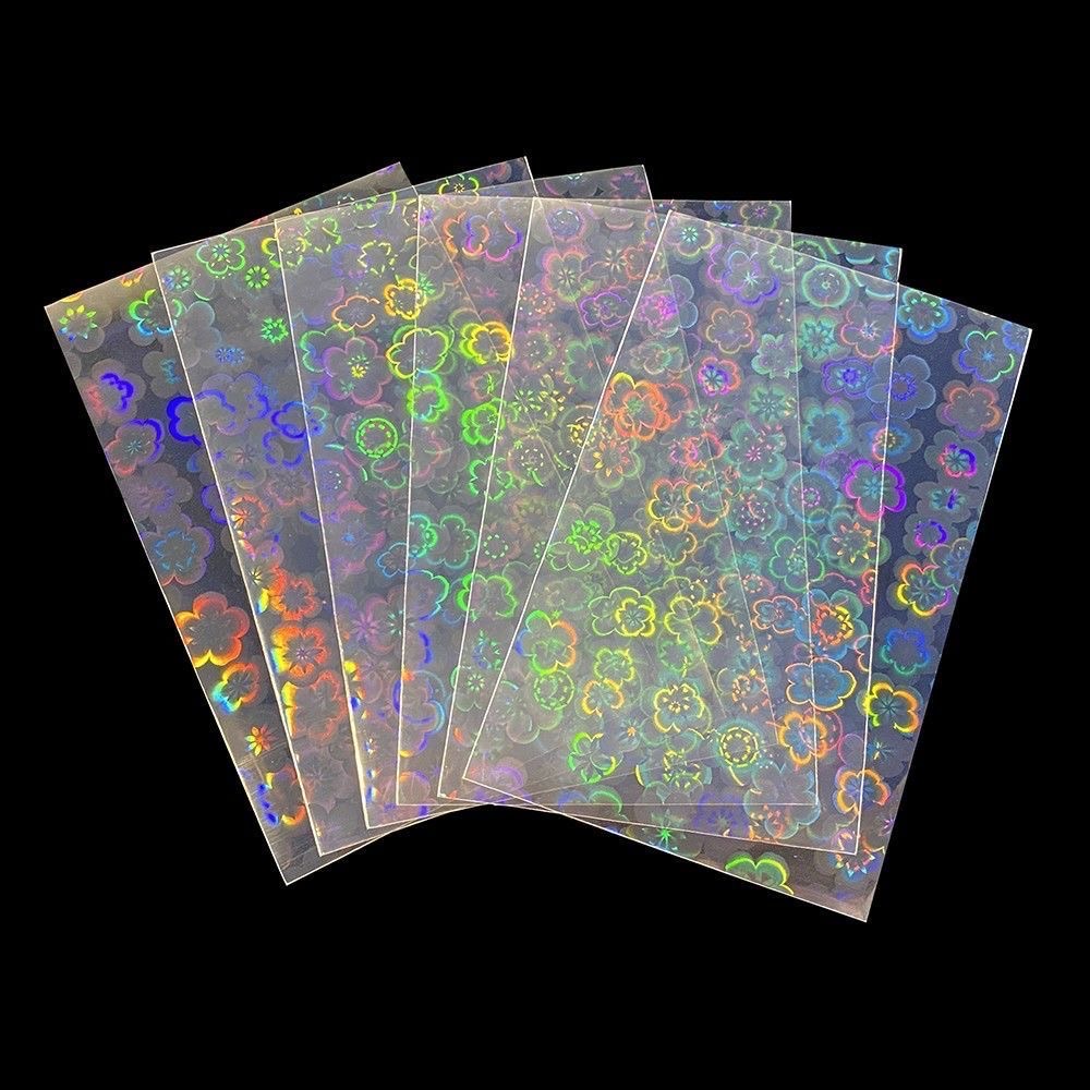 50pcs 65x90 มม.Holographic การ - Card Penny Sleeve บทวิจารณ์และราคา