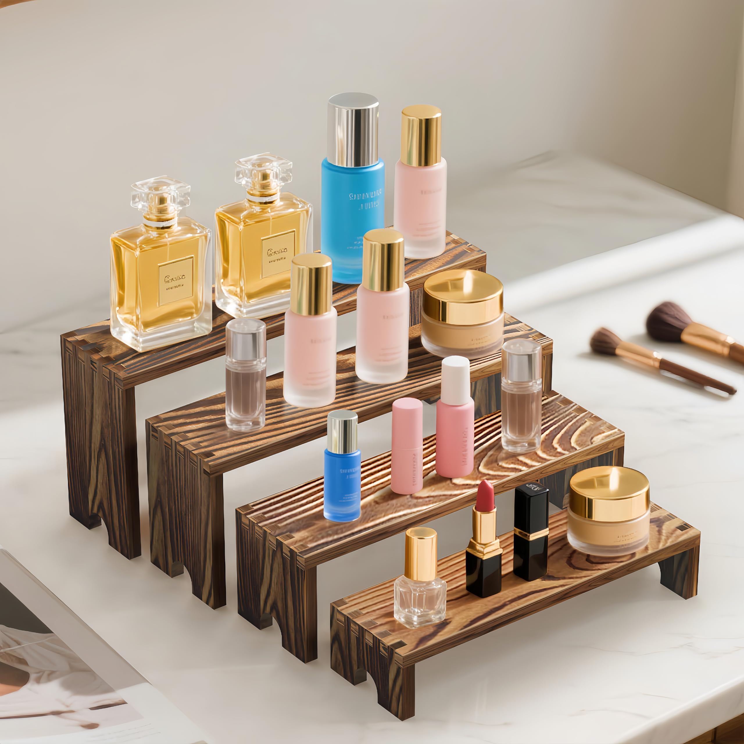 ชุดแท่นวางไม้แบบสองชั้นสำหรับง - Display Risers Set บทวิจารณ์และราคา