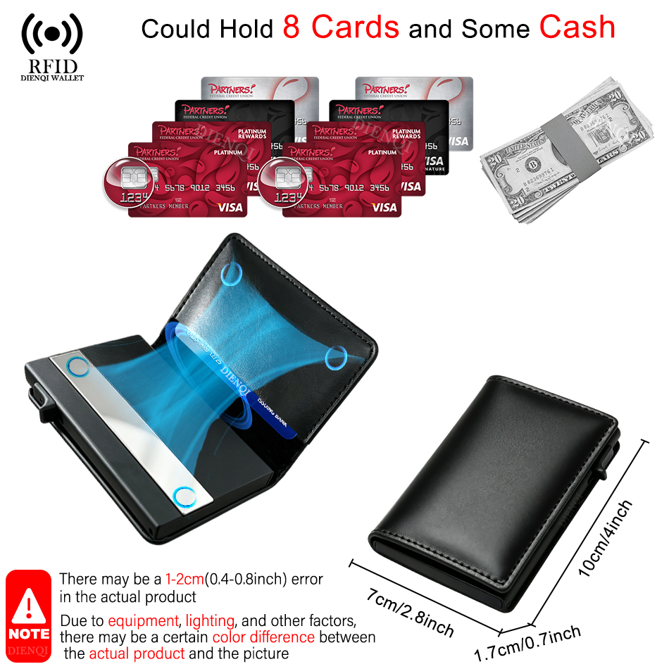 กระเป๋าสตางค์ผู้ชายหรูหรา ที่ใ - Card Top Loader บทวิจารณ์และราคา